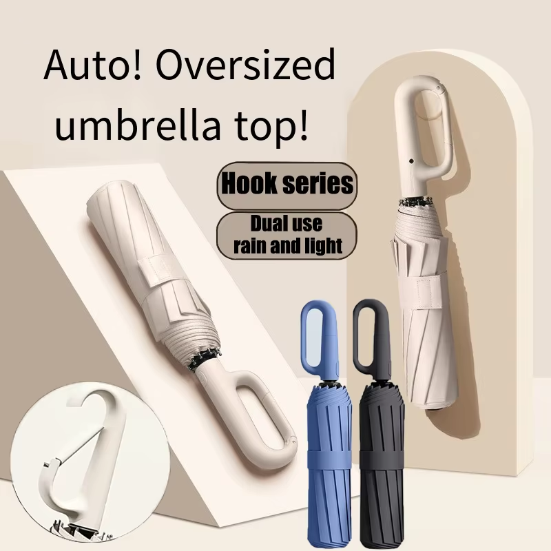 Golf Umbrella Large - Payung lipat otomatis dengan pengunci putar,