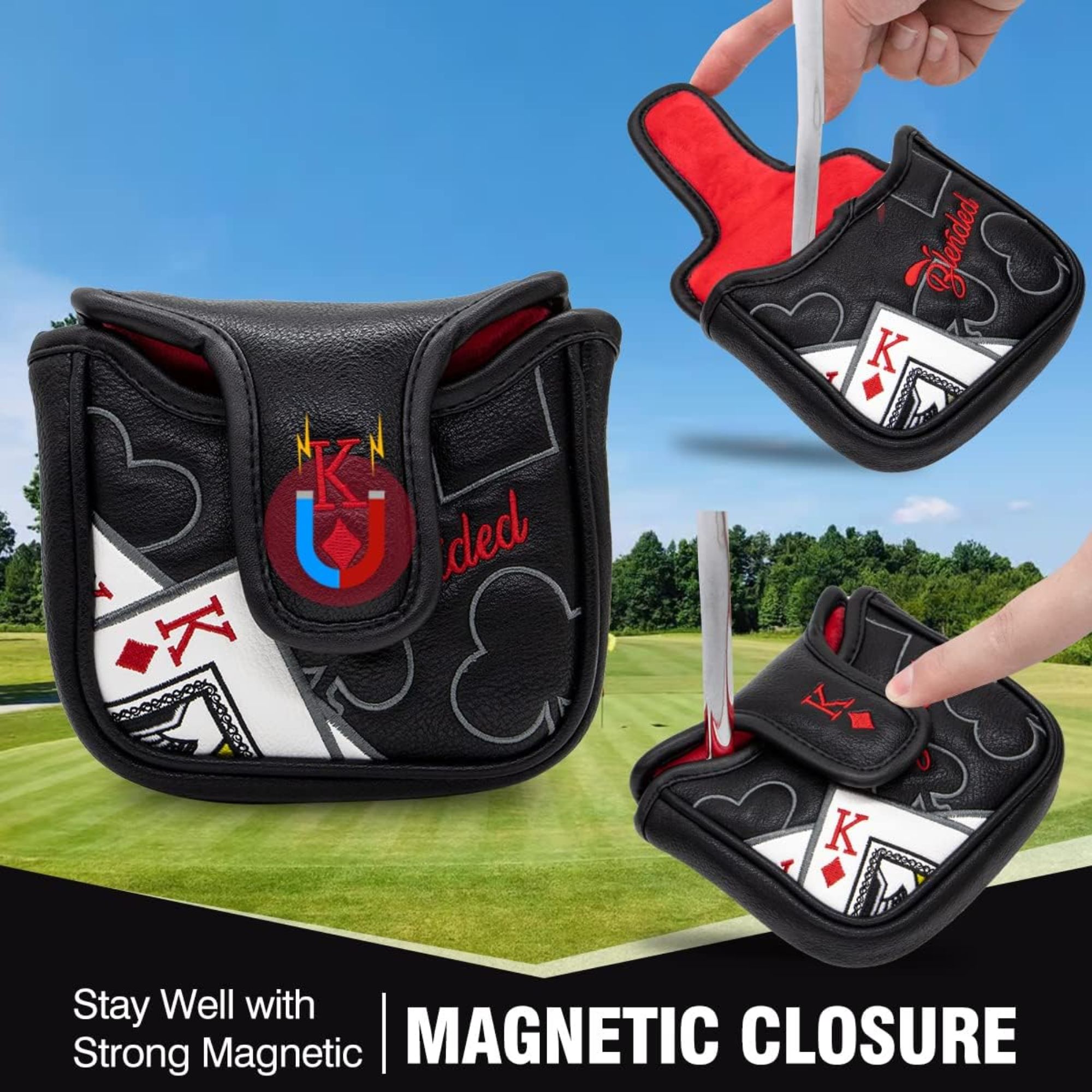 Putter Palu Bordir King Of Hea - Golf Tees ulasan dan harga